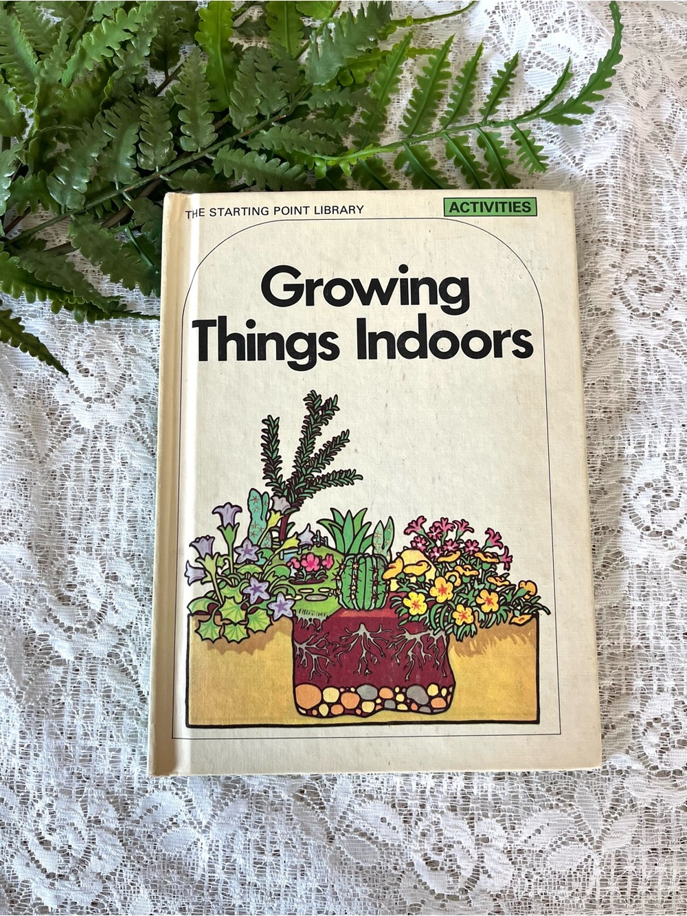 Vintage Growing Things Indoors Starting Point Library Hardcover